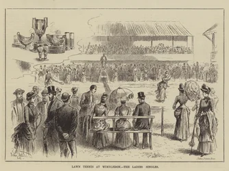 Tenis en césped en Wimbledon, los individuales femeninos